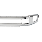 Bumper Face Bar Fit for Ford F-250 F-350 2020-2022 w/ Fog Chrome Steel Front