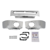 Bumper Face Bar For Ford F-150 2006 2007 2008 W/Fog Holes Front Chrome