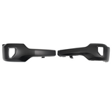 Chevy Silverado 1500 16-18 Black Steel Front Bumper Face Bar w/Fog Holes