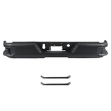 Silverado GMC Sierra 19-24 Steel Rear Bumper Assembly W/O Sensor Holes