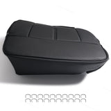 Vinyl Driver Bottom Seat Cover For Lincoln Mark LT 2006-08 Black