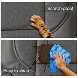 Chevy Silverado 2500 LTZ Z71 14 - 19 Driver Side Bottom Seat Cover Gray