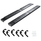 Chevy Sierra 1500 2007-2018  Running Boards Crew Cab 6" 2PC