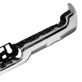 Bumper Face Bar w/ Dual Exhaust Fit for Ram 1500 2019-2024 Chrome Steel Rear