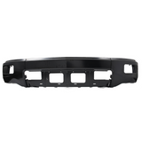 Chevy Silverado 1500 14-15 Front Bumper Black Face Bar Black W/ Fog Hole