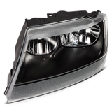 Jeep Grand Cherokee 99-04 Headlamp Black Housing Headlight Assembly Pair