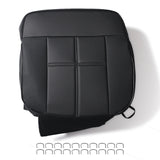 Vinyl Driver Bottom Seat Cover For Lincoln Mark LT 2006-08 Black