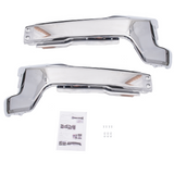 Labwork Front Bumper Split Fit For Chevy  Silverado 1500 2019-22 W/o Sensor Hole