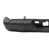 Toyota Tundra 2014-2021 Black Rear Step Bumper Assembly W/O Sensor Holes