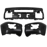 Black Front Bumper Face Bar Fit For GMC Sierra 2500 HD 3500 HD 2015-2019