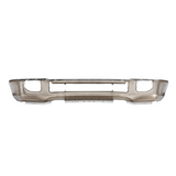 Bumper Face Bar Fit for Ford F-250 F-350 2020-2022 w/ Fog Chrome Steel Front