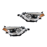 Headlights Toyota Corolla 2014 2015 2016 Projector Left Right Set