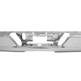 Chevy Silverado GMC Sierra 2019-25 Chrome Rear Step Bumper Face Bar
