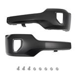 Chevy Silverado 1500 16-18 Black Steel Front Bumper Face Bar w/Fog Holes