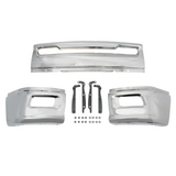 Front Bumper Face Bar For Dodge Ram 1500 2009-2012 w/ Fog Holes Chrome Steel