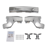 Front Bumper Face Bar Chrome For Chevy Silverado 1500 19-21 GM1002874 Steel