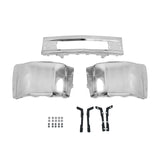 Front Bumper face bar For Chevy Silverado 2500 2015-2019 W/O Fog Holes Steel