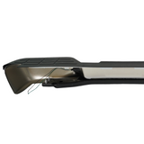 Rear Step Bumper W/O Sensor Holes Chrome Fit for Chevy S10 GMC Sonoma 1998-2004