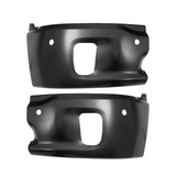 Front Lower Bumper For RAM 1500 13-21 w/ Fog Light Holes& Sensor Holes Black