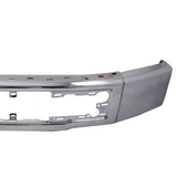 Chrome Steel Front Bumper Face Bar w/o Fog Light Hole Fit For Ford F150 2015-17