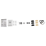 5.5FT 3-Fold FRP Hard Truck Bed Tonneau Cover Fit For Toyota Tundra 2007-2024