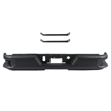 Silverado GMC Sierra 19-24 Steel Rear Bumper Assembly W/O Sensor Holes