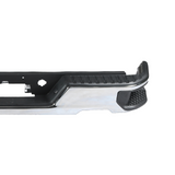 GMC Sierra Chevy Silverado 1500 19-23 Chrome Steel Rear Bumper Assembly
