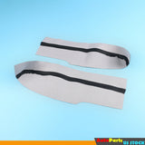 Honda Civic 06-11 Replacement Vinyl Door Panels Armrest Cover Black 2Pcs