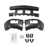 Chevy Silverado 1500 14-15 Front Bumper Black Face Bar Black W/ Fog Hole