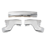 Front Bumper Face Bar For Chevy Silverado 1500 19-21 Chrome GM1002874 Steel