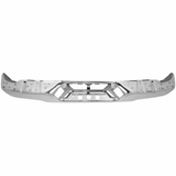 Toyota Tundra 2007-2013 Chrome - Steel Rear Bumper Shell Face Bar