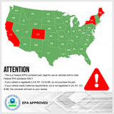 EPA  Catalytic Converters For Toyota Tacoma 2.7L V4 2000-2004 Front & Rear