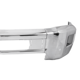 Front Bumper for Chevy Silverado 2500 3500 HD 2015-2019 Chrome w/ Fog Hole