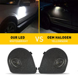 LED Side Towing Mirror Puddle Light ForDodge Ram 1500 2500 2010-2019 Front