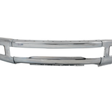 Bumper Face Bar for Ford F250 F350 Super Duty 2017-2019 Steel Front Chrome