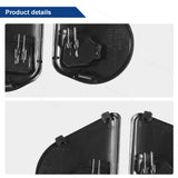 LED Side Towing Mirror Puddle Light ForDodge Ram 1500 2500 2010-2019 Front