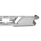 Chevy Silverado GMC Sierra 2019-25 Chrome Rear Step Bumper Face Bar