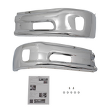 Front Chrome Steel Bumper Fit For RAM 1500 2013-2018 Classic 19-24 w/ Fog Hole