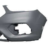 Bumper Cover Fit For Ford Escape 2017-2019 Primed Plastic Black Style Front