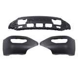 GMC Sierra 1500 16-2018 Front Bumper  Split Steel W/o Sensors Holes