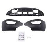 GMC Sierra 1500 16-2018 Front Bumper  Split Steel W/o Sensors Holes