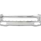 Front Bumper Face Bar For RAM 1500 19-24 Chrome W/Fog Light Holes Steel