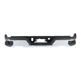GMC Sierra Chevy Silverado 1500 19-23 Chrome Steel Rear Bumper Assembly