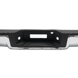 Step Bumper Assembly Fit For Ford F-150 2004-2006 w/o Sensor Holes Chrome Rear