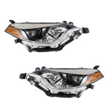 Headlights Toyota Corolla 2014 2015 2016 Projector Left Right Set