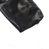 Syn Leather Seat Cover Fit for YAMAHA VK 540 1993-2015 Black