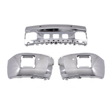 Bumper Face Bar Fit For GMC Sierra 1500 Pickup 2014-2015 Steel Chrome Front