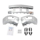 Front Bumper Face Bar for Chevy Silverado 1500 2014-2015 Chrome