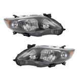 Headlights Toyota Corolla 2011-2013 Front Headlamps Replacement Pair Set
