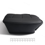 Vinyl Driver Bottom Seat Cover For Lincoln Mark LT 2006-08 Black